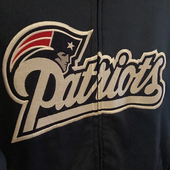 NFL Team Apparel Lightweight Jacket - New England Patriots - Picture 3 of 4